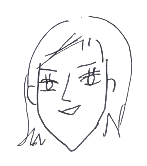 0 の似顔絵