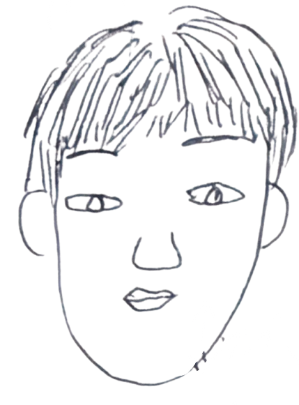15 の似顔絵