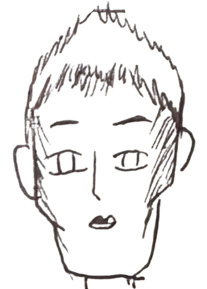 19 の似顔絵