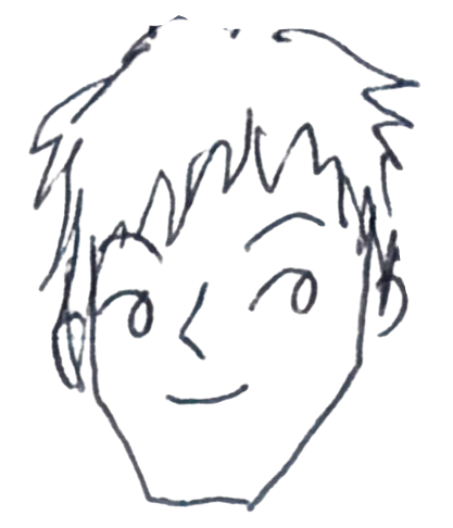 22 の似顔絵