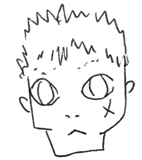 30 の似顔絵
