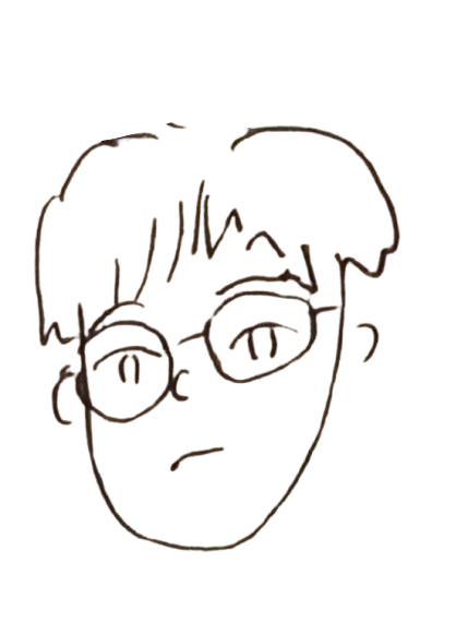 34 の似顔絵