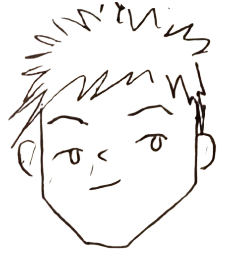 42 の似顔絵