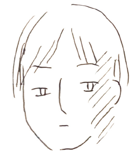 47 の似顔絵