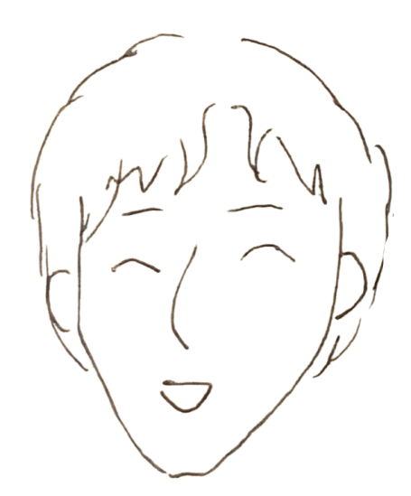 49 の似顔絵
