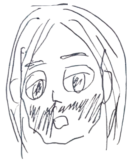 57 の似顔絵