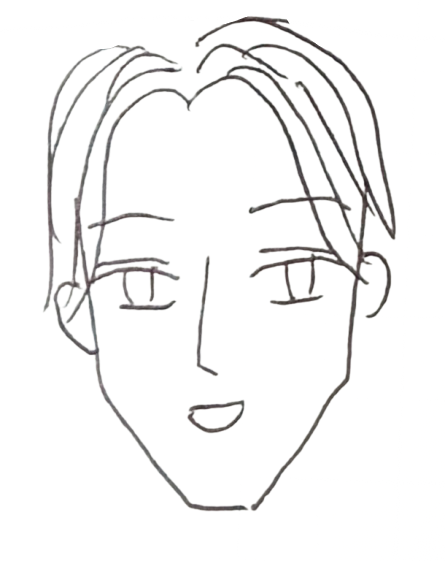 60 の似顔絵