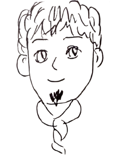 62 の似顔絵