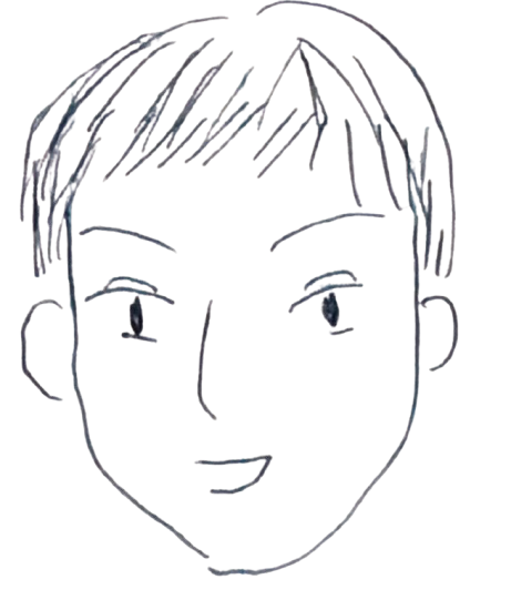 64 の似顔絵