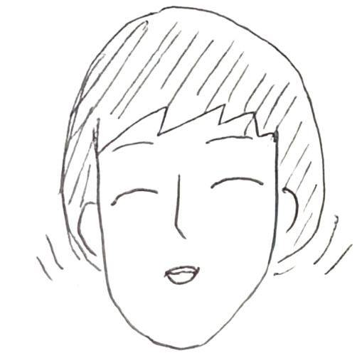 66 の似顔絵