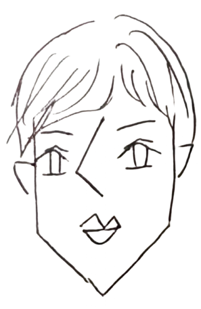 68 の似顔絵