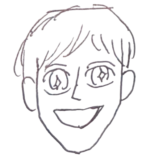 6 の似顔絵