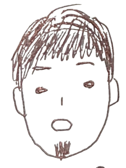 8 の似顔絵